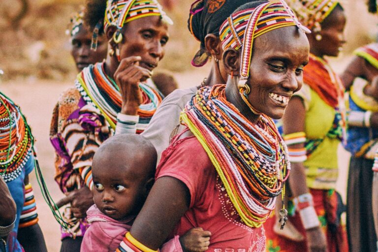 The Kargi people, a remote nomadic settlement in Kenya. Image by Ian Macharia via Unsplash.