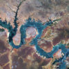 CNES and Airbus satellite image of Petrolandia, Pernambuco, Brazil