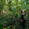 Emanuel Balisa Akangi, hunting in the forest, Yangambi, DRC.near Yangambi, Tshopo Province, DRC. Image by Axel Fassio/CIFOR via Flickr. (CC BY-NC-ND 2.0)