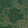 NASA Landsat satellite image showing the Amazonian region where the activity occurred, according to IBAMA.