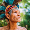 Indigenous elder of the Pataxó tribe in Brazil. Photo credit: Brastock Images. Licensed via Adobe Photo Stock