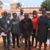 AFIEGO staff with two supporters after their release from jail. Image courtesy AFIEGO.