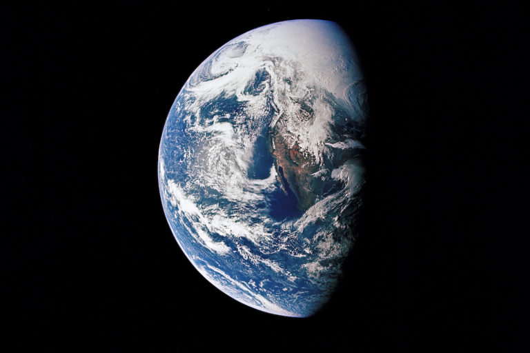 Earth. Image courtesy of NASA.
