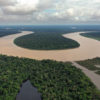 The Javari River where it forms the border between Peru and Brazil. Photo by Rhett A. Butler for Mongabay.