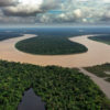 The Javari River where it forms the border between Brazil and Peru. Photo credit: Rhett A. Butler