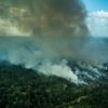 Burning forest in Rondonia in 2020. Photo credit: Fabio Nascimento