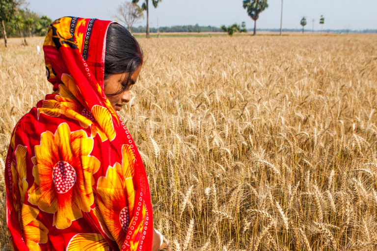 Chumki Mondol, a farmer.