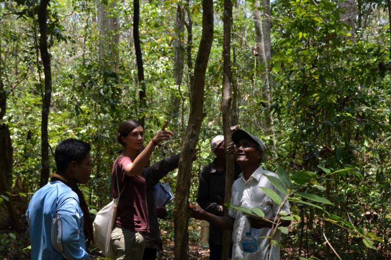 Since 2014, Nerea Turreira-Garcia and Dimitris Argyriou have worked with Indigenous communities in Cambodia's Prey Lang Wildlife Sanctuary to identify species of flora and their uses to the communities. Image by Nerea Turreira-Garcia and Dimitris Argyriou.