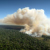 Fire in a recently deforested area in Aripuanã, Mato Grosso on Jul 30, 2021. Photo © Christian Braga/Greenpeace