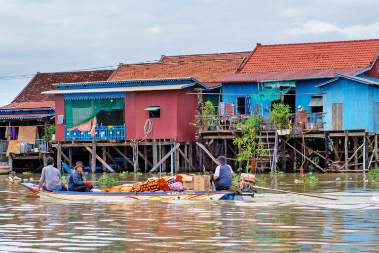 Tonle Sap Lake, Cambodia.