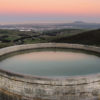 A water reservoir near Cape Town, South Africa.