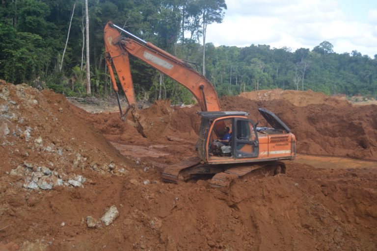 Small-scale gold mining