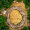 Yanomami community in northern Brazil saying ‘Go away, mining companies’. Image by Victor Moriyama/ISA.
