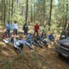 A group of community workers from the Ejido Santa Ana rest after a day working in the forest. Image courtesy of UCDFI Topia, S.C.
