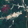 Gold mining in the Kayapó Indigenous Territory in 2022. Image credit: NASA