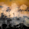 Heat spots in areas with Prodes warnings (2017-2019). Area next to the borders of the Kaxarari Indigenous territory, in Lábrea, Amazonas state. Taken 17 Aug, 2020. CREDIT: © Christian Braga / Greenpeace
