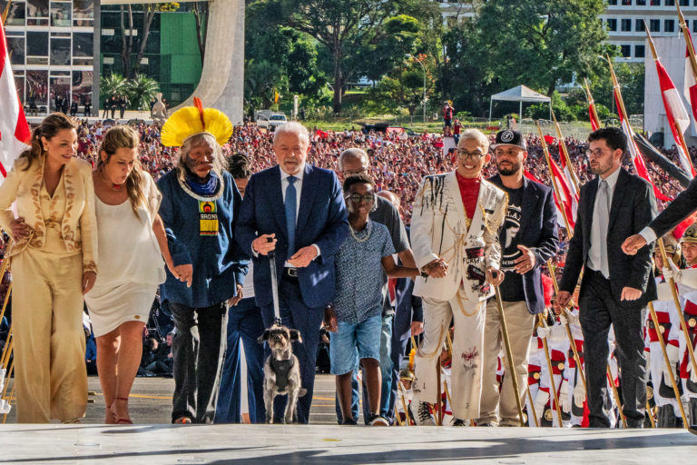 First day of 2023 with the inauguration of President Lula.