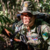 A Ministry of Environment ranger on patrol in the Cardamom Mountains. Image by Andyb3947 via Wikimedia Commons (CC BY-SA 4.0).