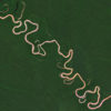 Remote river in the Peruvian Amazon. Photo credit: Microsoft Zoom Earth