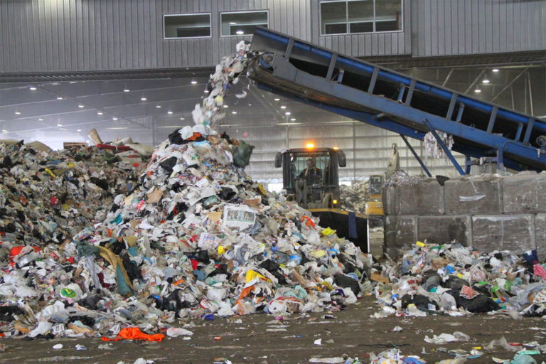 A waste processing management facility