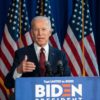 New York, NY - January 7, 2020: Former Vice President & Democratic hopeful Joe Biden made foreign policy statement at Current on Pier 59, Lev Radin for Shutterstock