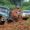 Vehicles on the Trans-Amazonian Highway