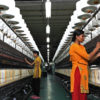 Women in a garment factory in Bangladesh.