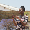 Female environmental activist